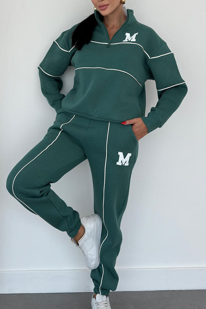 Ensemble détente casual confortable deux pièces