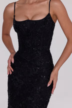 Robe longue élégante sans manches pour femmes