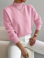 Pull col roulé élégant et confortable
