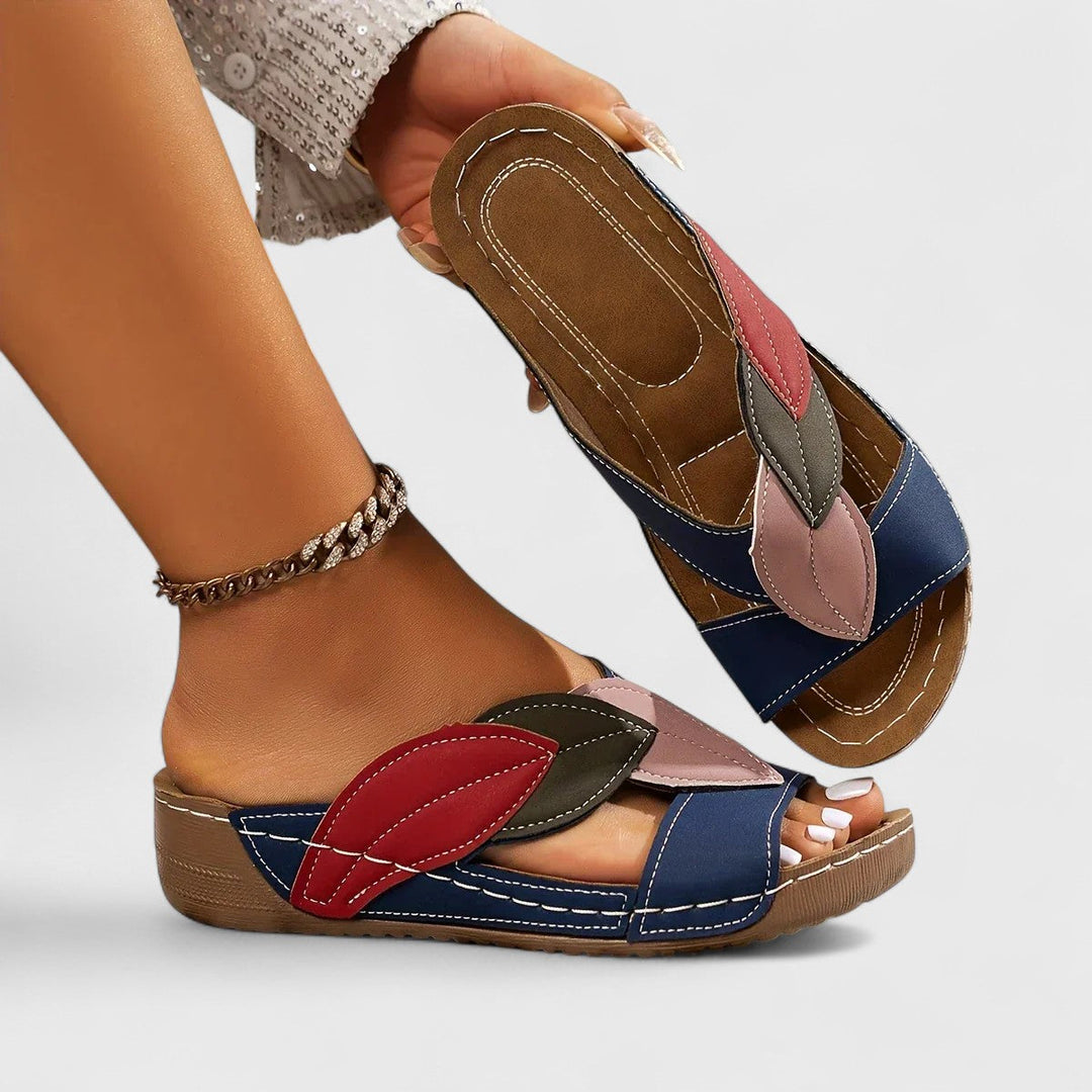 Sandales orthopédiques élégantes à enfiler pour un style confortable