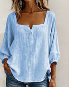 Blouse en lin légère pour femmes