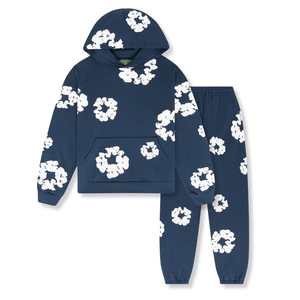 Ensemble confortable bohème floral