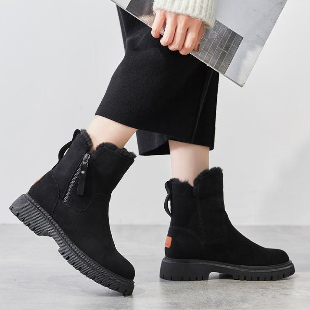 Bottes d'hiver isolantes et confortables