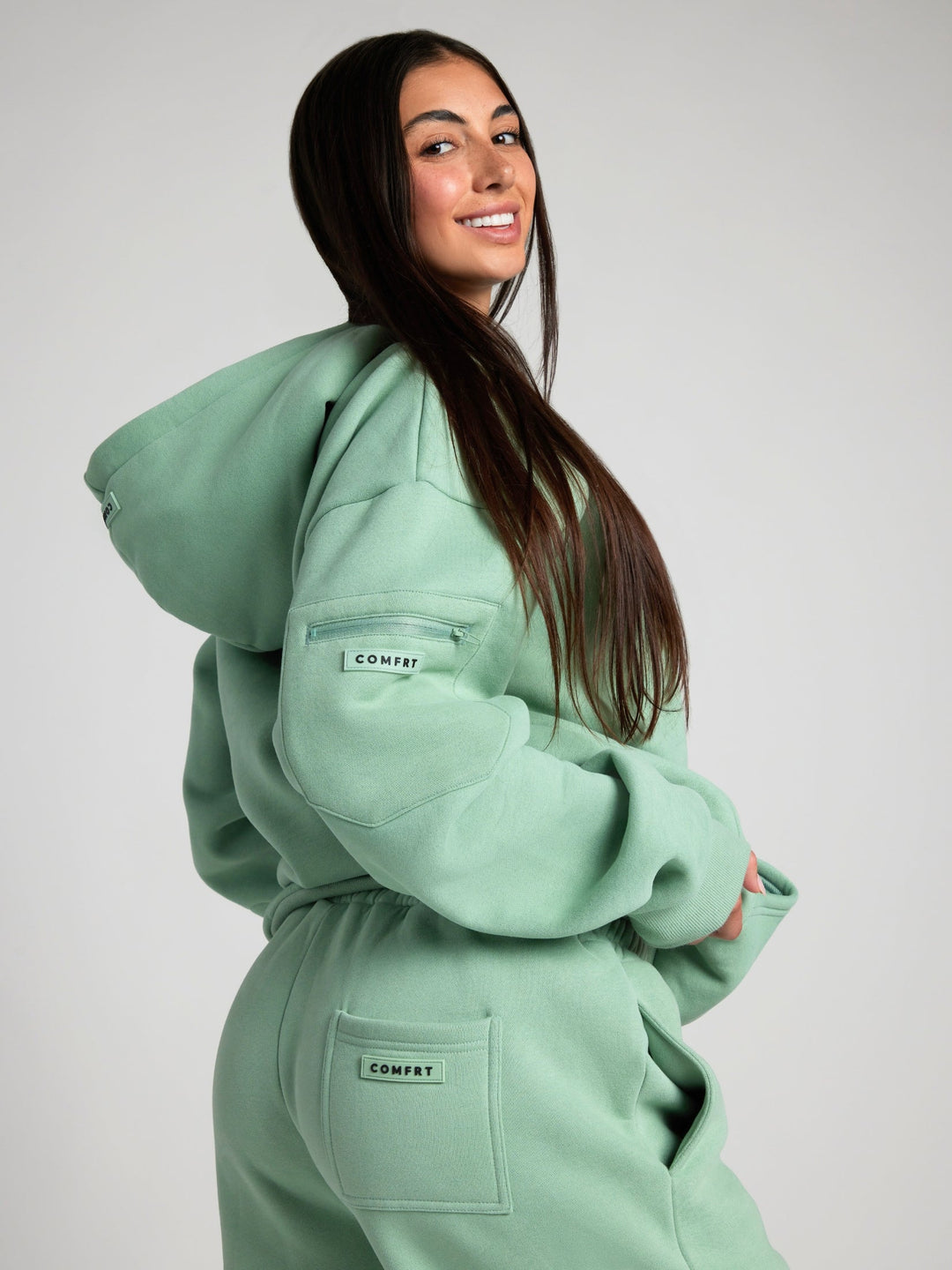 Hoodie de voyage confortable avec motif mode avion