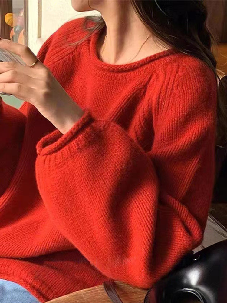 Pull ample à manches longues Adrianne CozyFit
