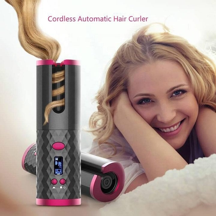 Fer à friser automatique sans fil facile à utiliser