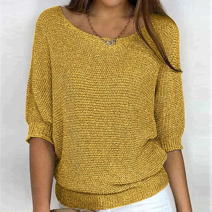 Pull-over en maille chic et confortable pour un style décontracté