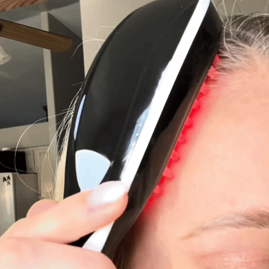 Brosse lissante démêlante et brillante pour cheveux