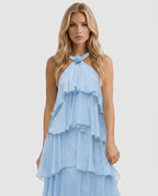 Robe longue sans manches élégante Felicia