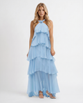 Robe longue sans manches élégante Felicia