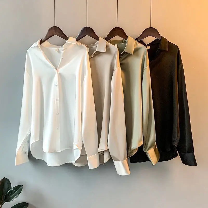 Blouses en satin