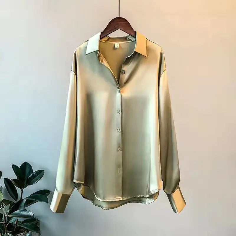 Blouses en satin