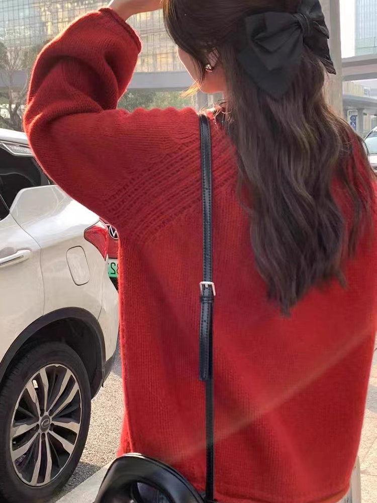 Pull ample à manches longues Adrianne CozyFit