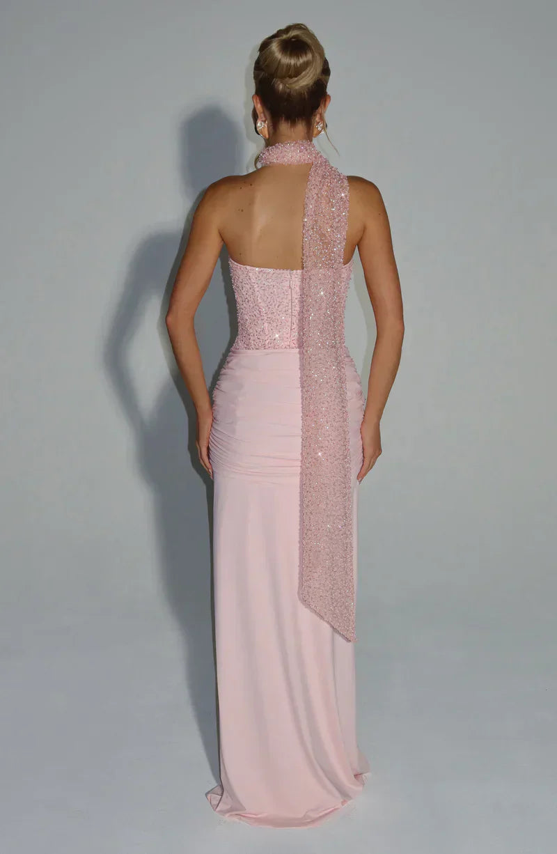 Robe Maxi Fluide Carina à Silhouette Élégante