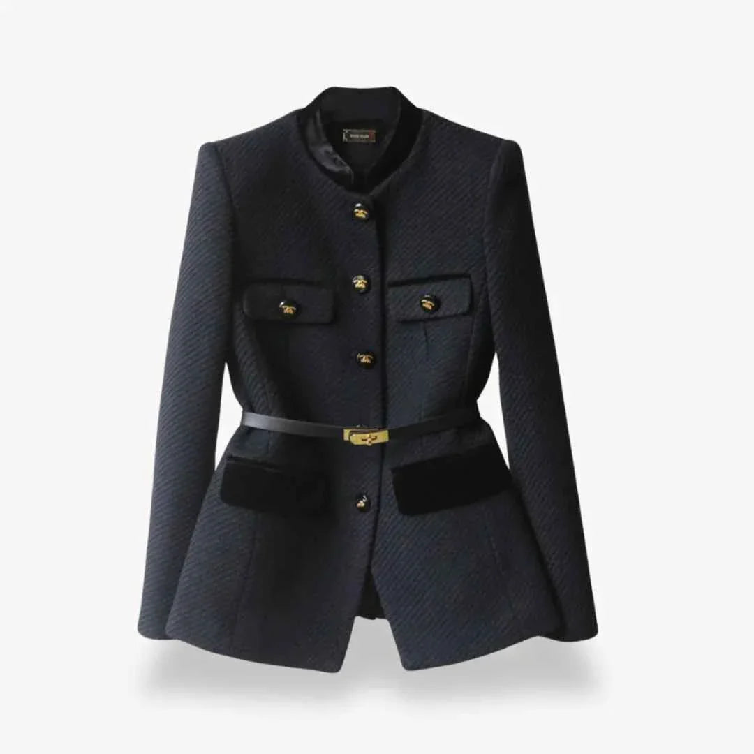 Veste en tweed sur mesure pour un style de bureau chic