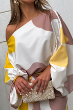 Robe de fête luxueuse à franges
