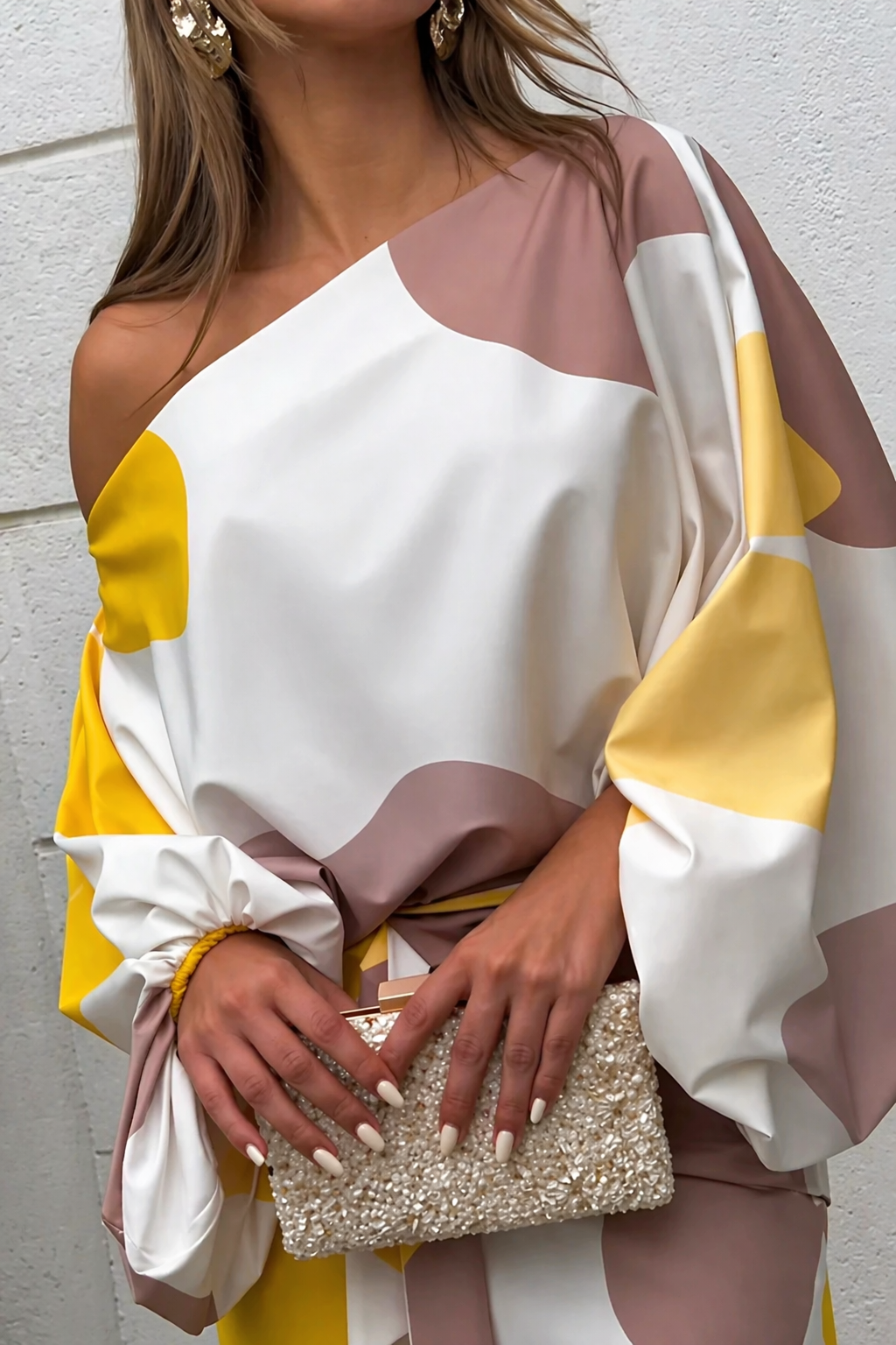 Robe de fête luxueuse à franges