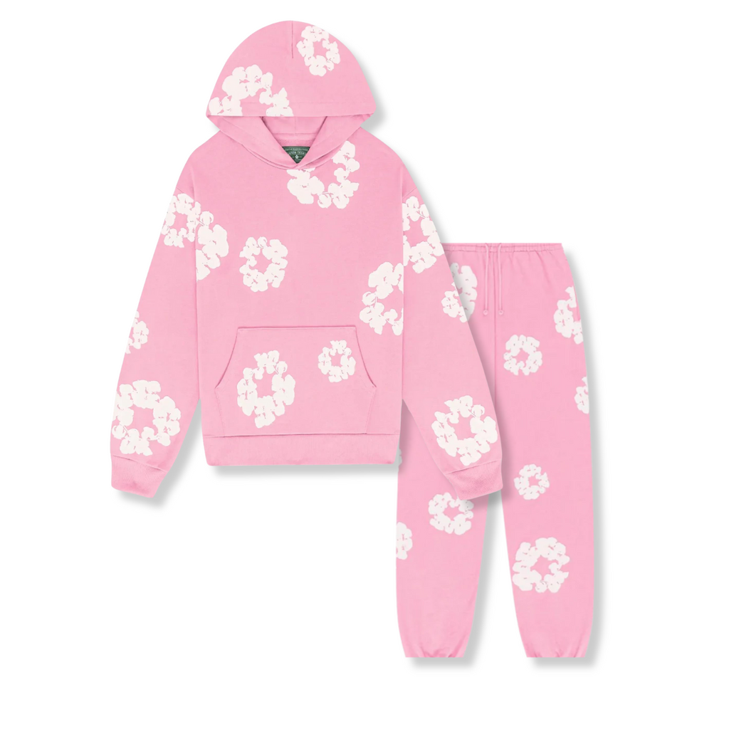 Ensemble confortable bohème floral