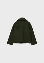 Veste courte chic à double boutonnage