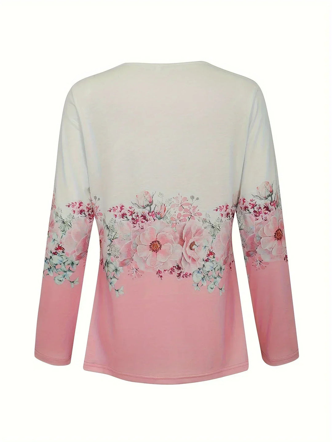 Océane Dubois® | T-shirt avec motif floral et détails en dentelle