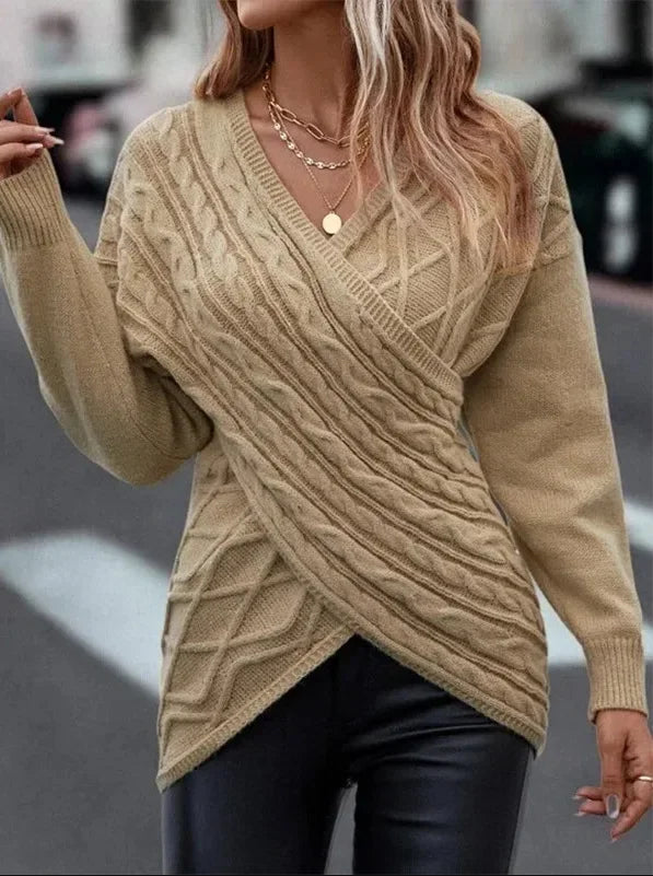 Pull en maille léger chic pour femmes