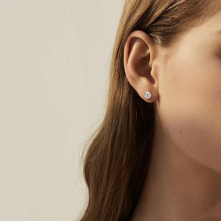 Alice Leroy® | Boucles d’oreilles clou brillantes en zircon
