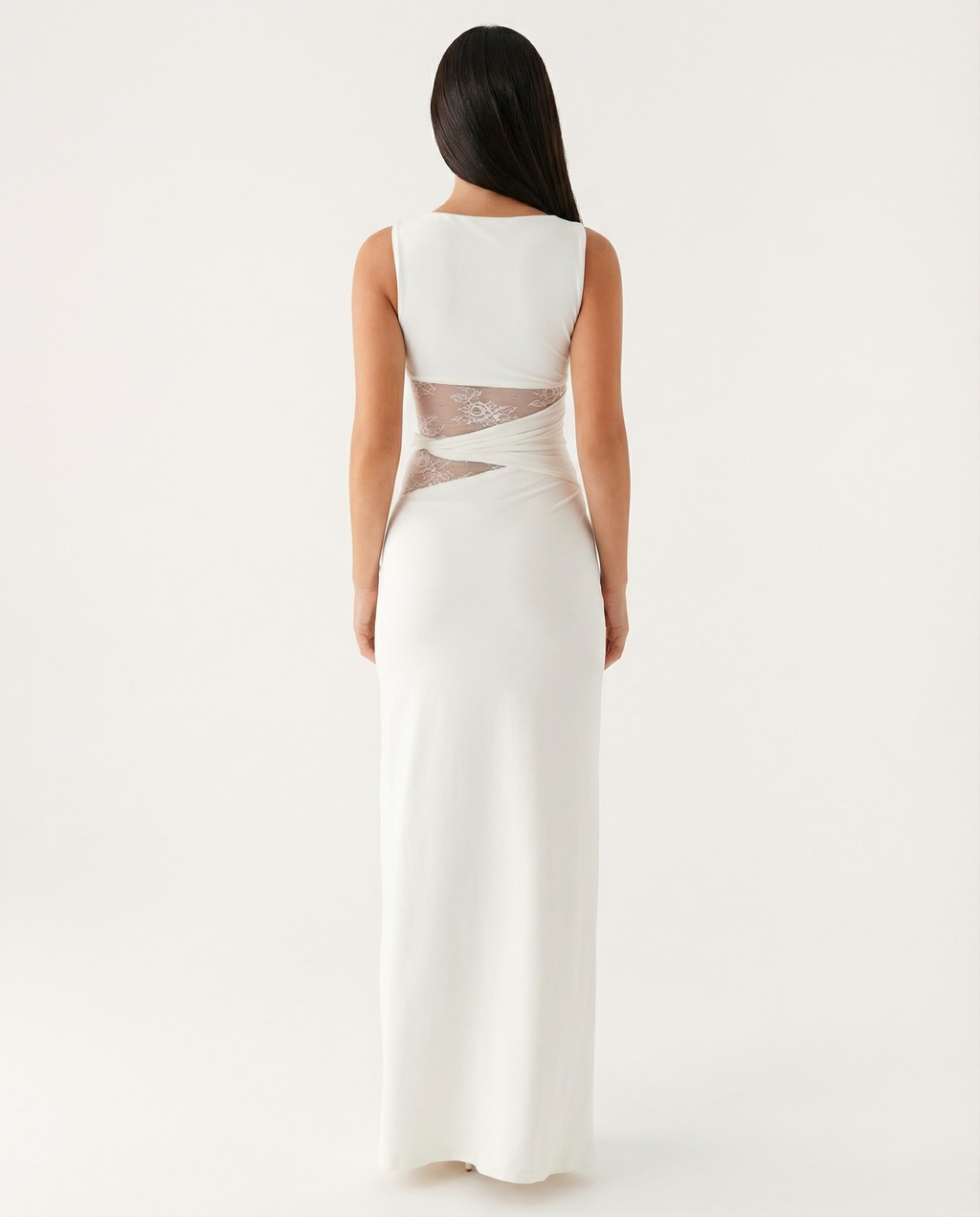 Robe maxi sans manches Liliana à imprimé floral