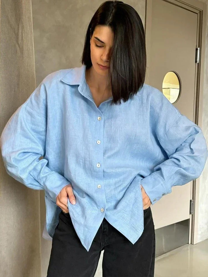 Pauline Laurent® | Chemise en Lin Oversize