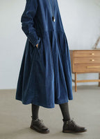 Robe en velours côtelé intemporelle