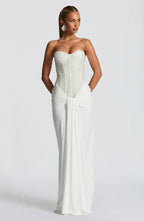 Robe Maxi Fluide Carina à Silhouette Élégante