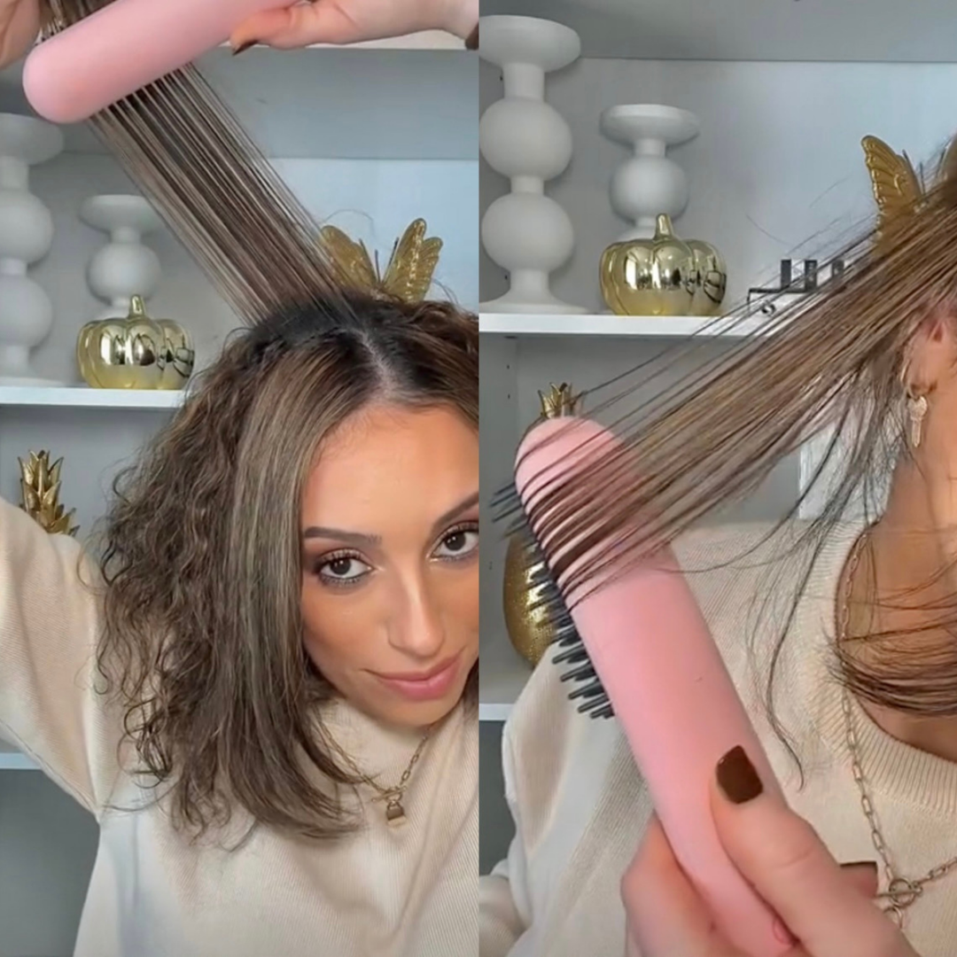 Brosse à cheveux démêlante et résistante à la chaleur
