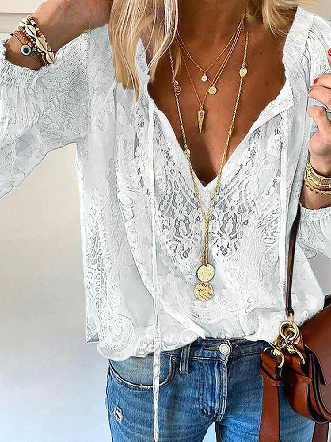 Blouse ample respirante pour femmes