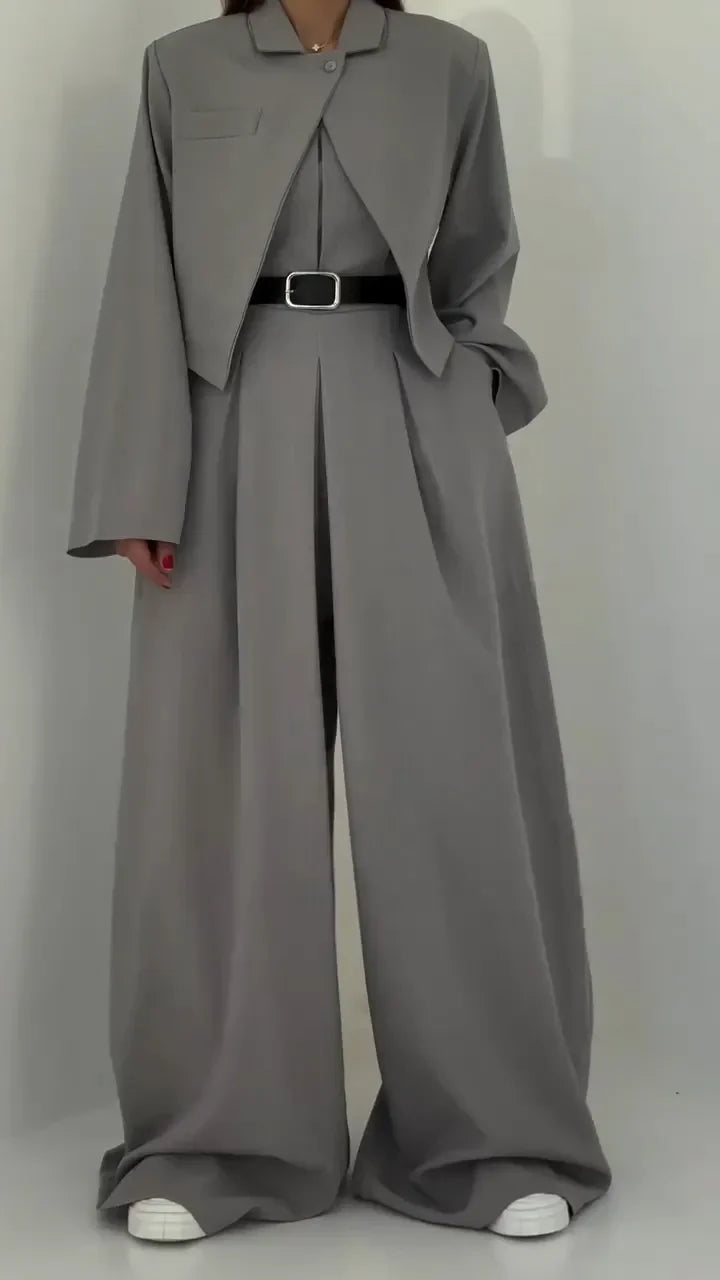 Ensemble de veste légère chic pour femmes