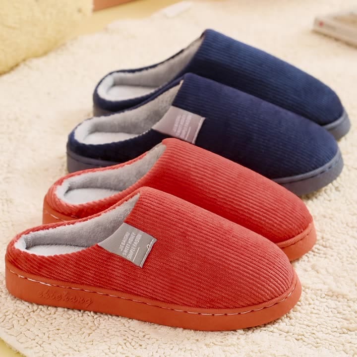 Chaussons d'intérieur épais et confortables pour femmes