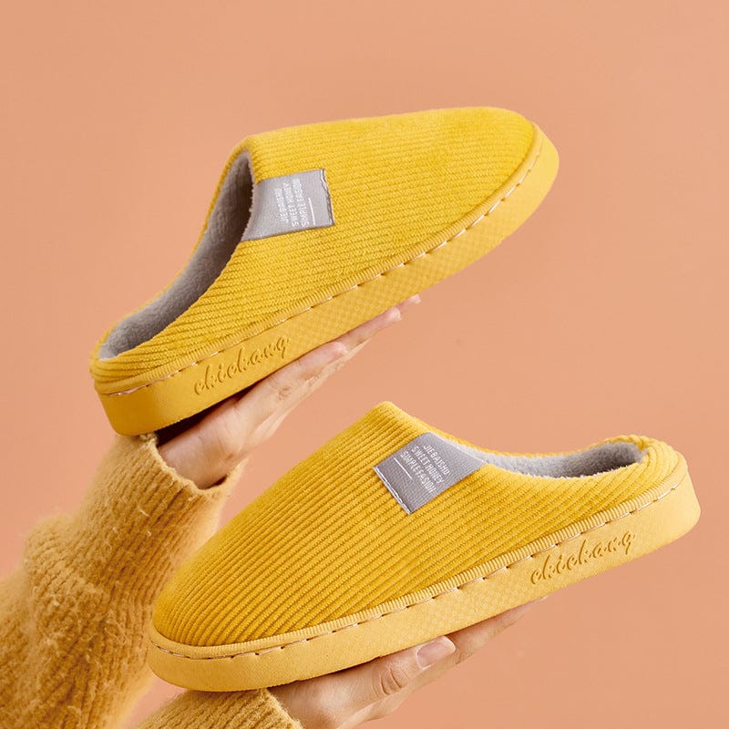Chaussons d'intérieur épais et confortables pour femmes