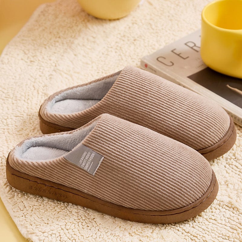 Chaussons d'intérieur épais et confortables pour femmes