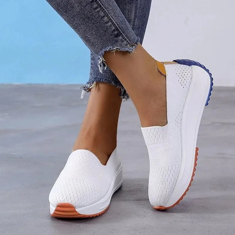 Baskets Confort en Maille Respirante