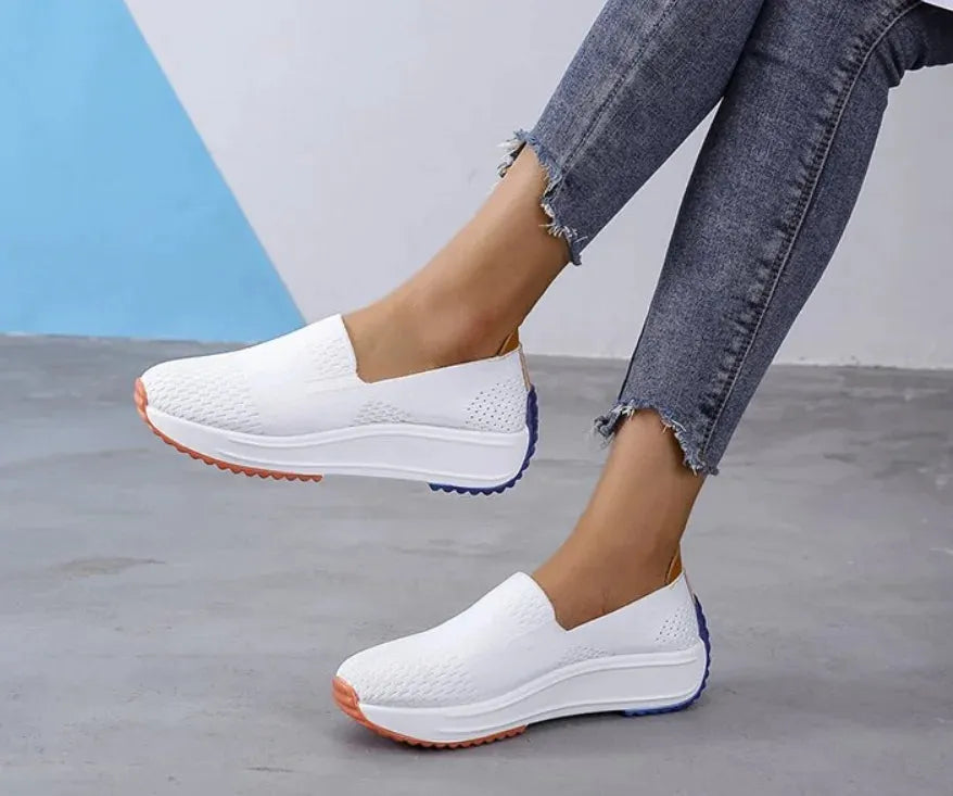Baskets Confort en Maille Respirante