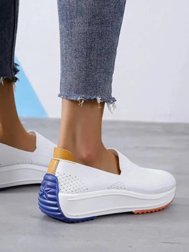 Baskets Confort en Maille Respirante