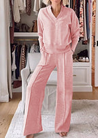 Ensemble Deux Pièces Femme Col V
