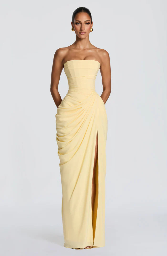Robe longue imprimé floral Amelia