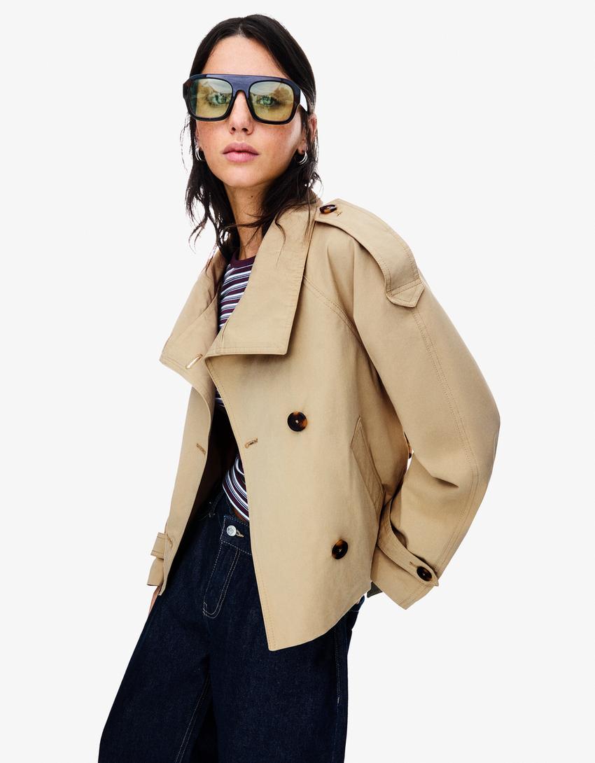 Manteau Trench Automne Classique et Léger