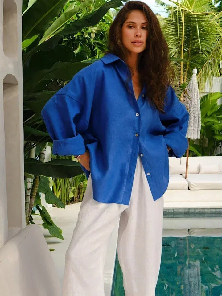 Pauline Laurent® | Chemise en Lin Oversize