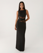 Robe maxi sans manches Liliana à imprimé floral