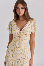 Robe Maxi Élégante Amina pour Femmes