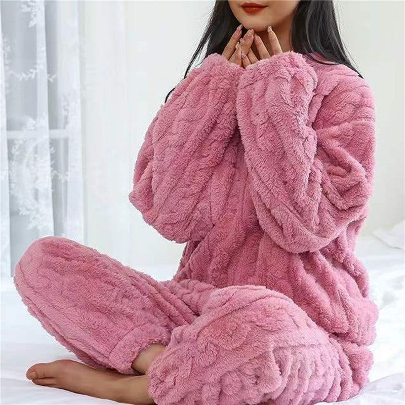 Pyjama en polaire confortable pour femme