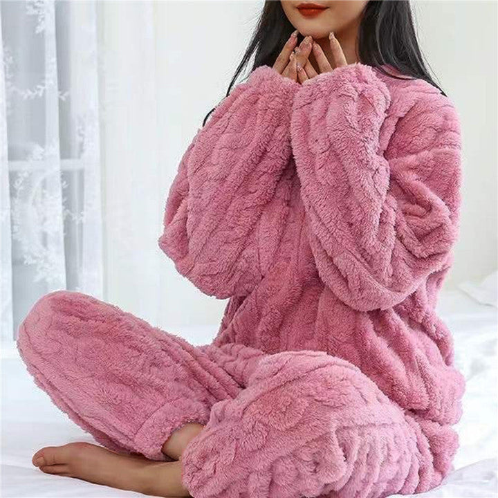 Pyjama en polaire confortable pour femme