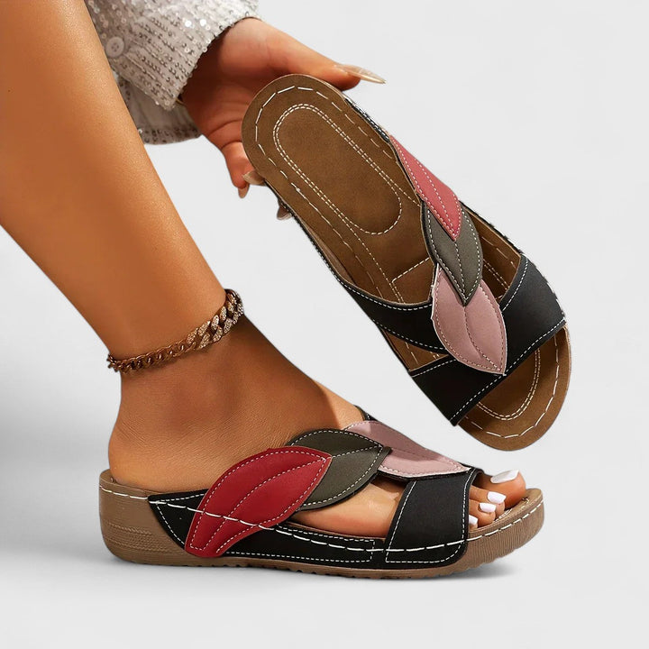 Sandales orthopédiques élégantes à enfiler pour un style confortable