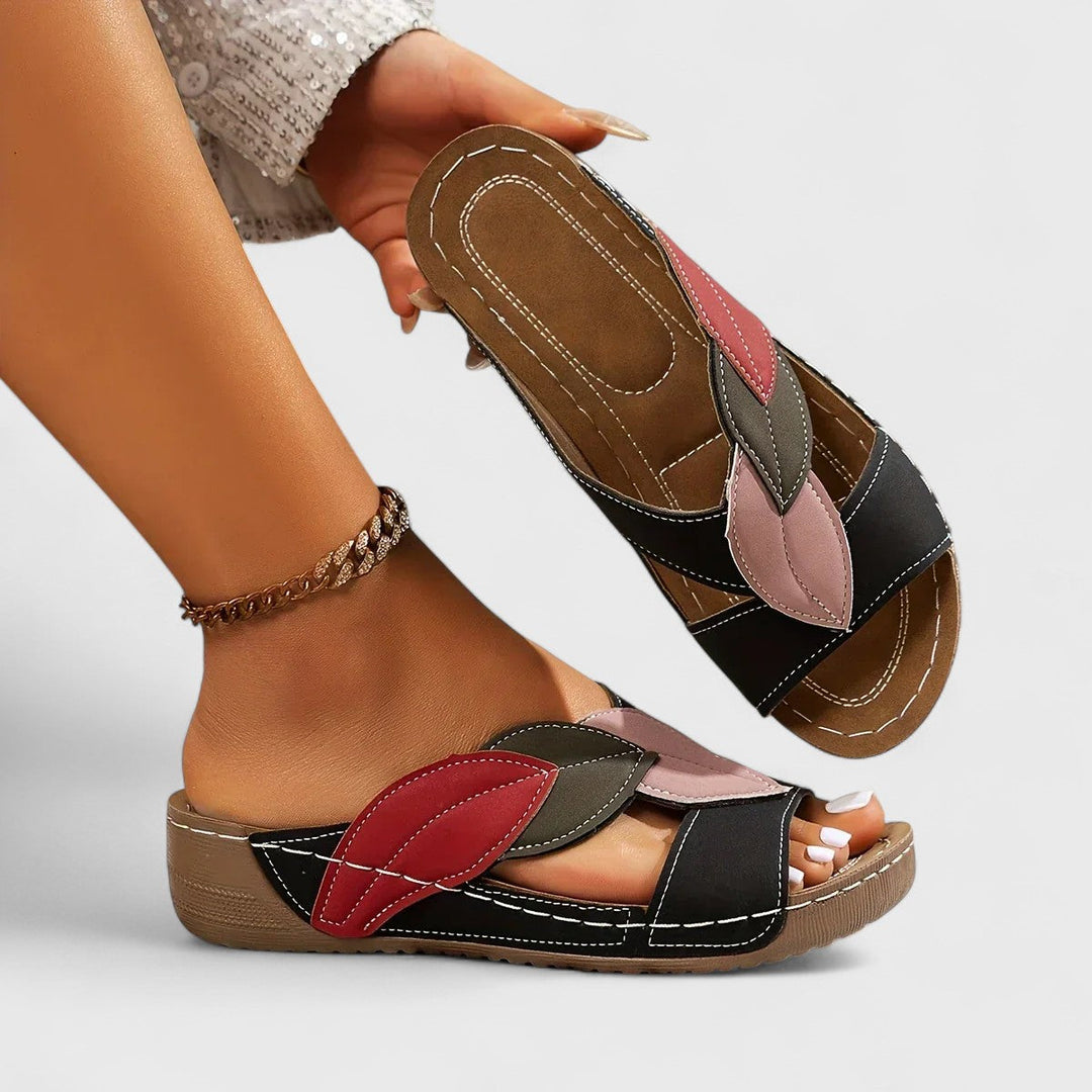 Sandales orthopédiques élégantes à enfiler pour un style confortable