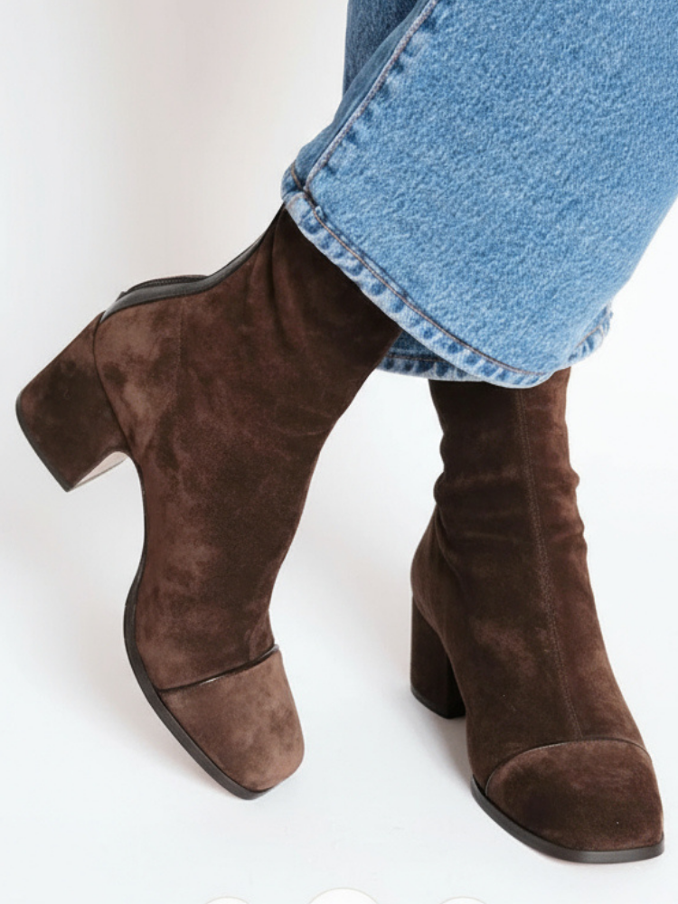 Bottes à talons élégantes